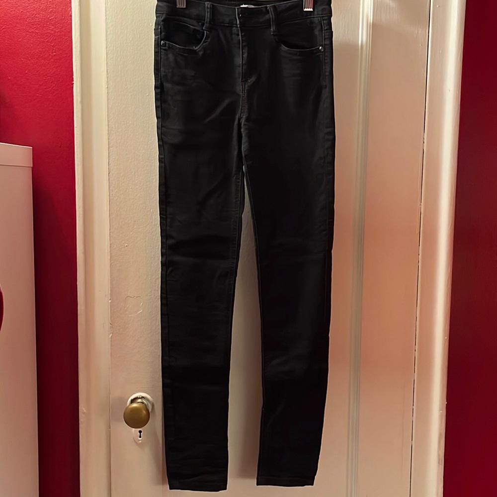 Black Jeggings Epic Threads Size 14 Stretchy